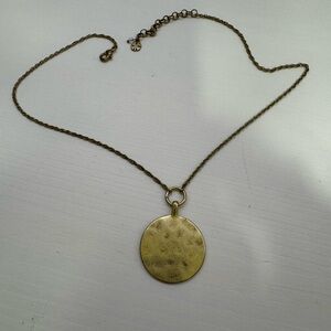 Lucky Brand Gold Pendant Necklace